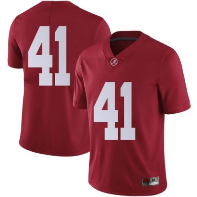 Men's Alabama Crimson Tide #41 Kyle Smoak Crimson Limited NCAA College Football Jersey 2403GKBH7